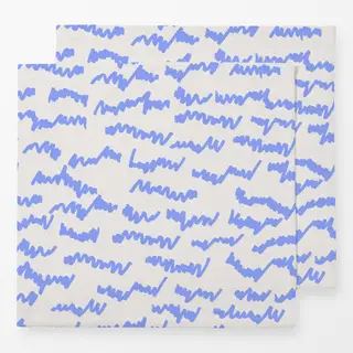 Servietten Eisspuren Creme