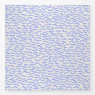 Tischdecke Eisspuren Creme