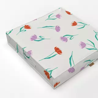 Bodenkissen Tulpen Allover