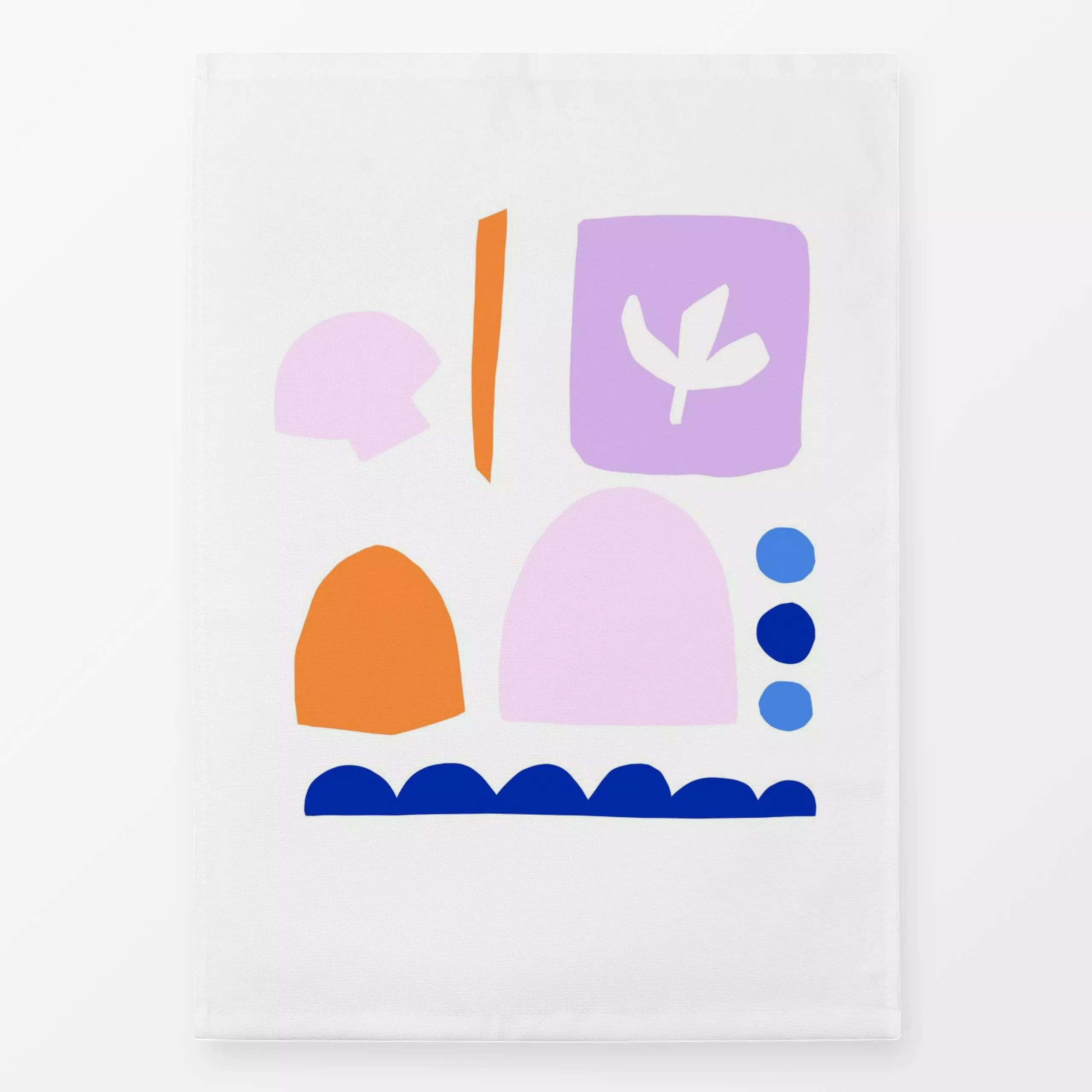 Geschirrtücher Französische Riviera - Natur & Landschaft, Sommer - von „Lisa Jasmin Bauer"; Collage, Meer, Muscheln, Sommerl...