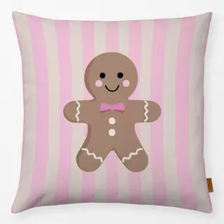 Kissen Lebkuchen rosa groß