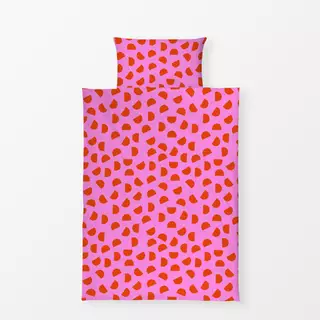 Bettwäsche Bright Christmas red + pink