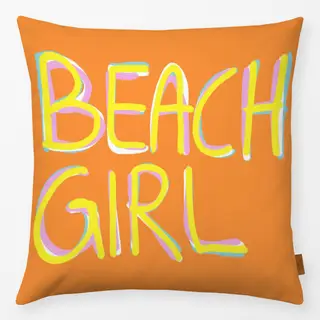 Kissen Summer Beach Girl