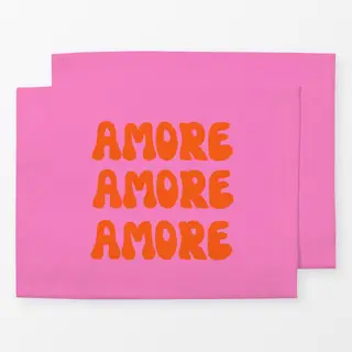 Tischset Amore Orange Pink