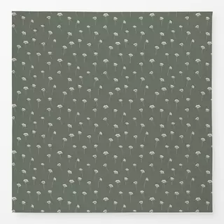 Tischdecke Wilde Möhre Grün Dunkel