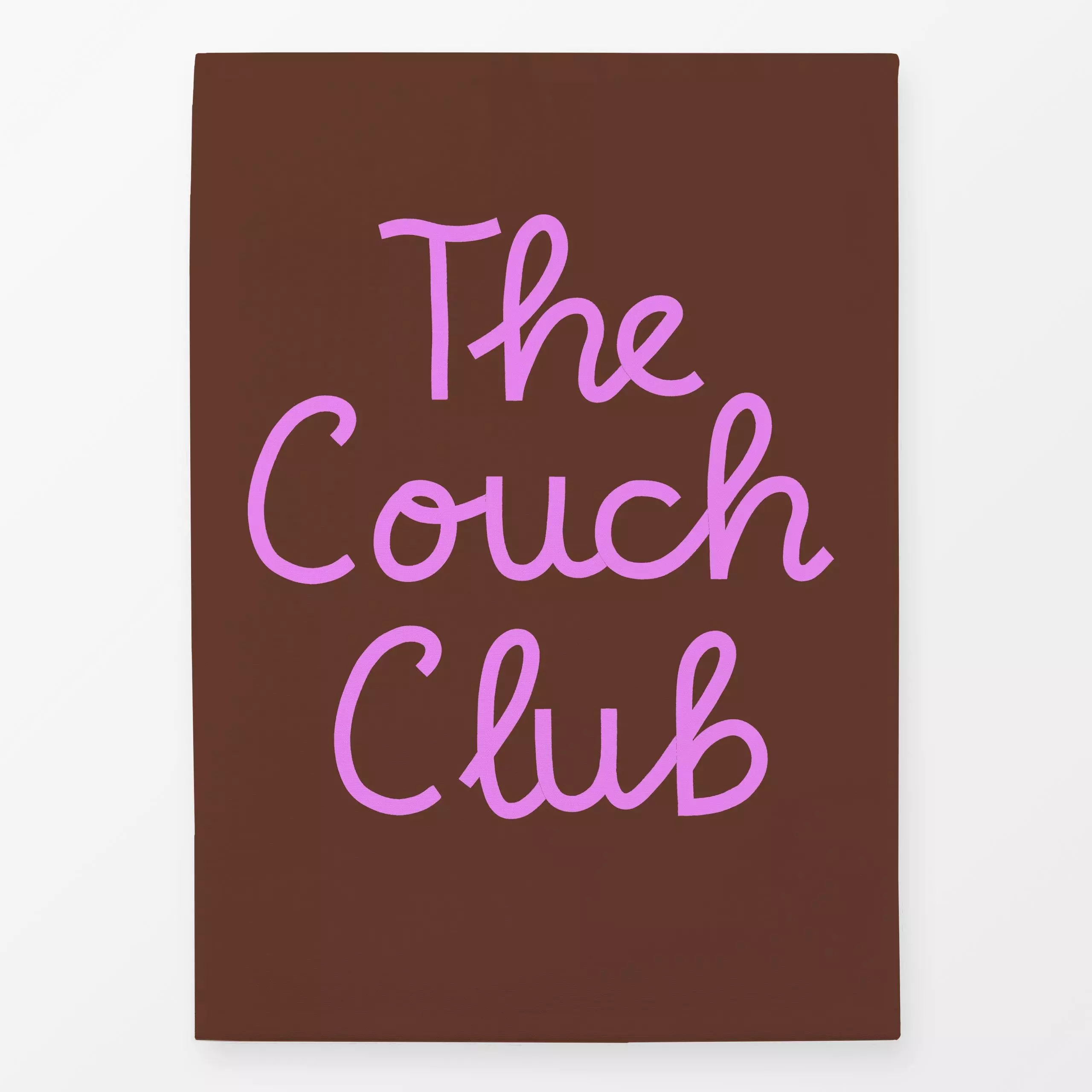 Geschirrtücher The Couch Club braun - Liebe, Romantik & Pride, Sprüche & Schriftzüge - von „Studio Kesse"