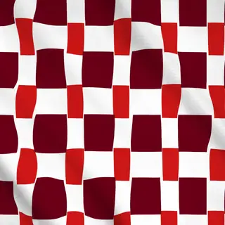 Meterware Karo Kirschrot & Beerenrot