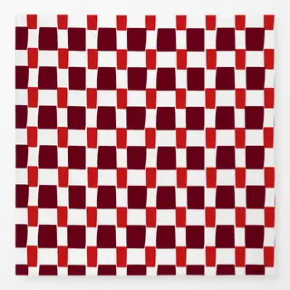 Tischdecke Karo Kirschrot & Beerenrot