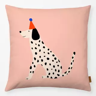 Kissen Dalmatiner mit Partyhut