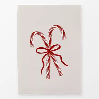 Geschirrtücher Candy Cane Beige