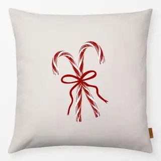 Kissen Candy Cane Beige