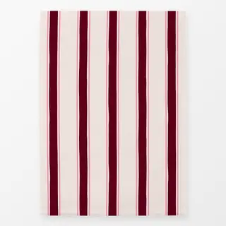 Geschirrtücher Streifen Pink Bordeaux