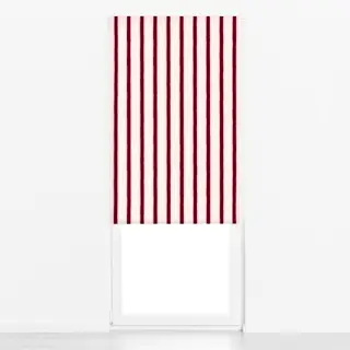 Raffrollo Streifen Pink Bordeaux