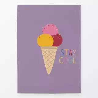 Geschirrtücher Stay Cool Icecream - lila