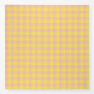 Tischdecke Modern Gingham Gelb