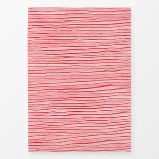 Geschirrtücher Wilde-Streifen-rot