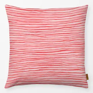 Kissen Wilde-Streifen-rot
