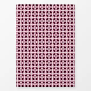 Geschirrtücher Blumen Punkte Rosa