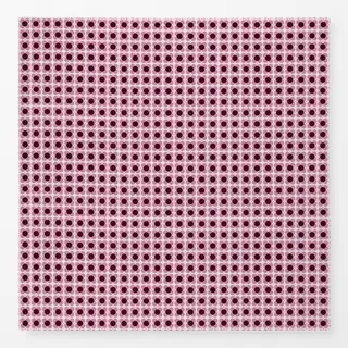 Tischdecke Blumen Punkte Rosa