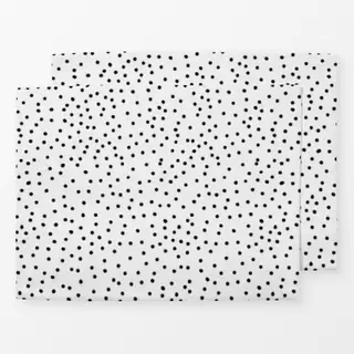 Tischset Dots BW