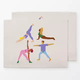 Tischset Yoga 2