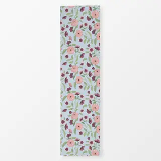 Tischläufer swedish bloom light blue