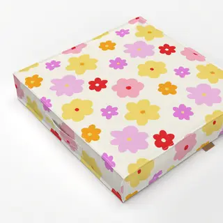 Bodenkissen Blümchen bunt