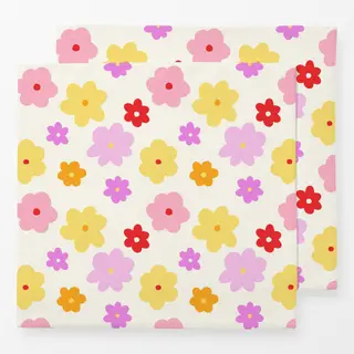 Servietten Blümchen bunt