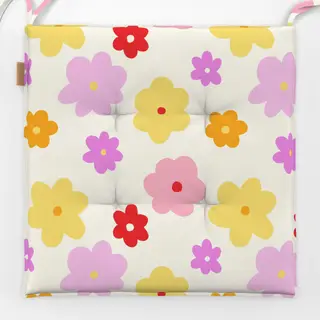 Sitzkissen Blümchen bunt