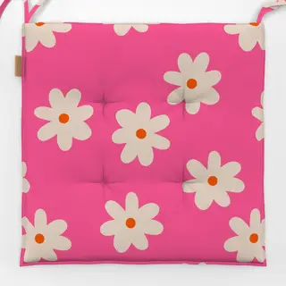 Sitzkissen Happy Flowers in pink