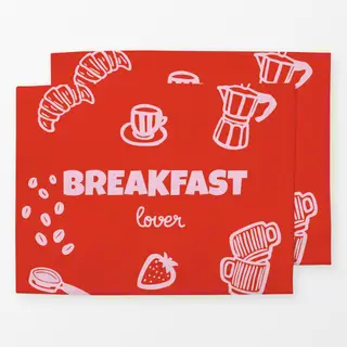 Tischset Breakfast Lover