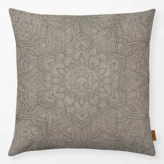 Kissen Beige Boho Mandala