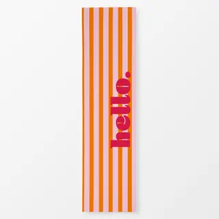 Tischläufer Stripes-Hello-Orange