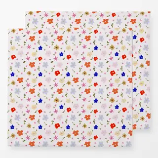 Servietten Wildblumen Blütenmuster