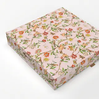 Bodenkissen Vintage Rococo Vogel Garden