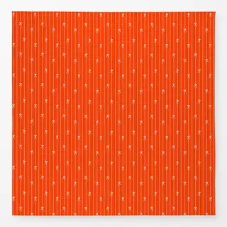 Tischdecke Streifen & Schleifen orange
