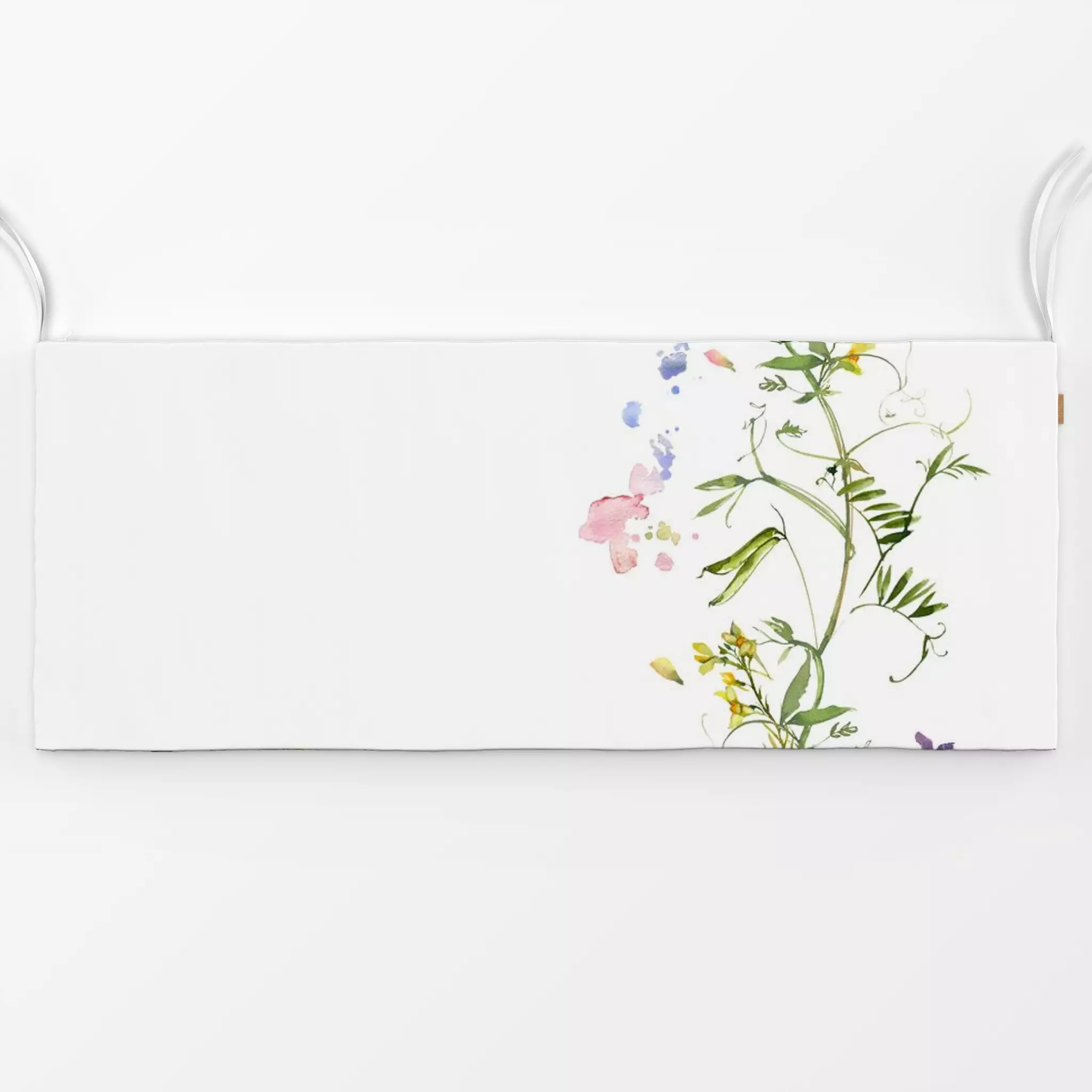 Bankauflage Erbsen Ranken Frühling Erbsen Ranken Frühling