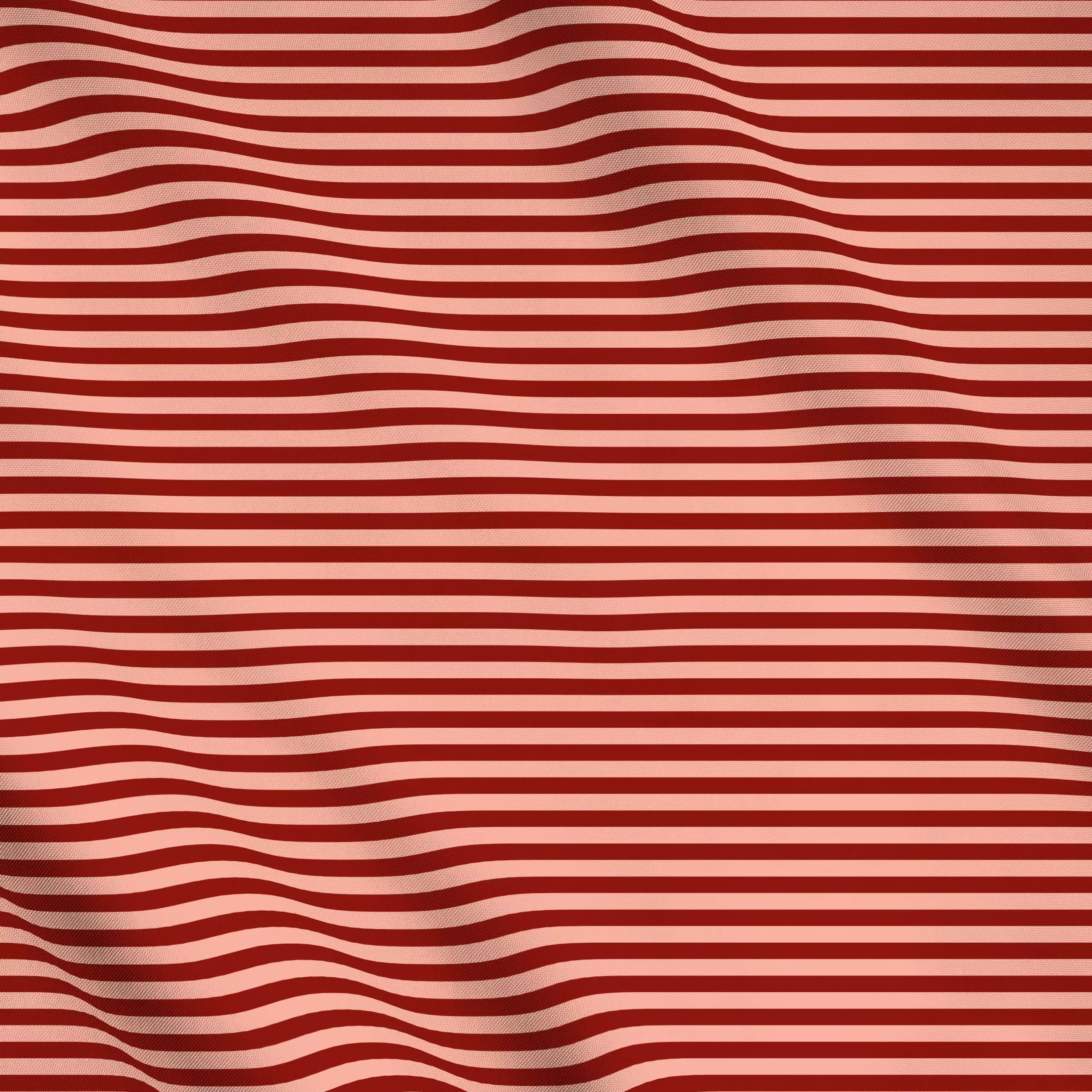 Meterware Feiner Streifen rot - Symbole & Muster - von „Julia Schumacher"; Streifen, klassisch, gestreift, lachs, horizontal...