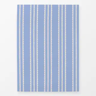 Geschirrtücher Spitzenstreifen Blau