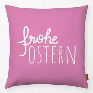 Kissen Frohe Ostern pink