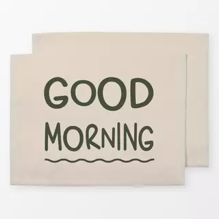 Tischset Good Morning beige