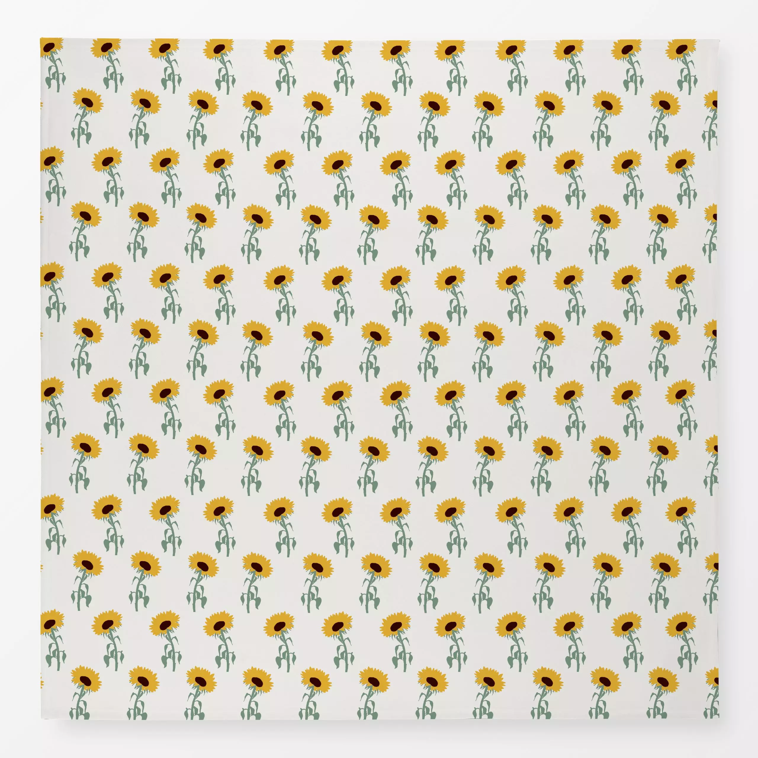 Tischdecke Sonnenblumen - Blumen & Florales, Herbst - von „Sophie Augustin Illustration"; sonnenblumen, Herbst, Herbstdeko, ...