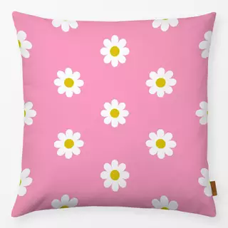 Kissen Pink Retro Daisy