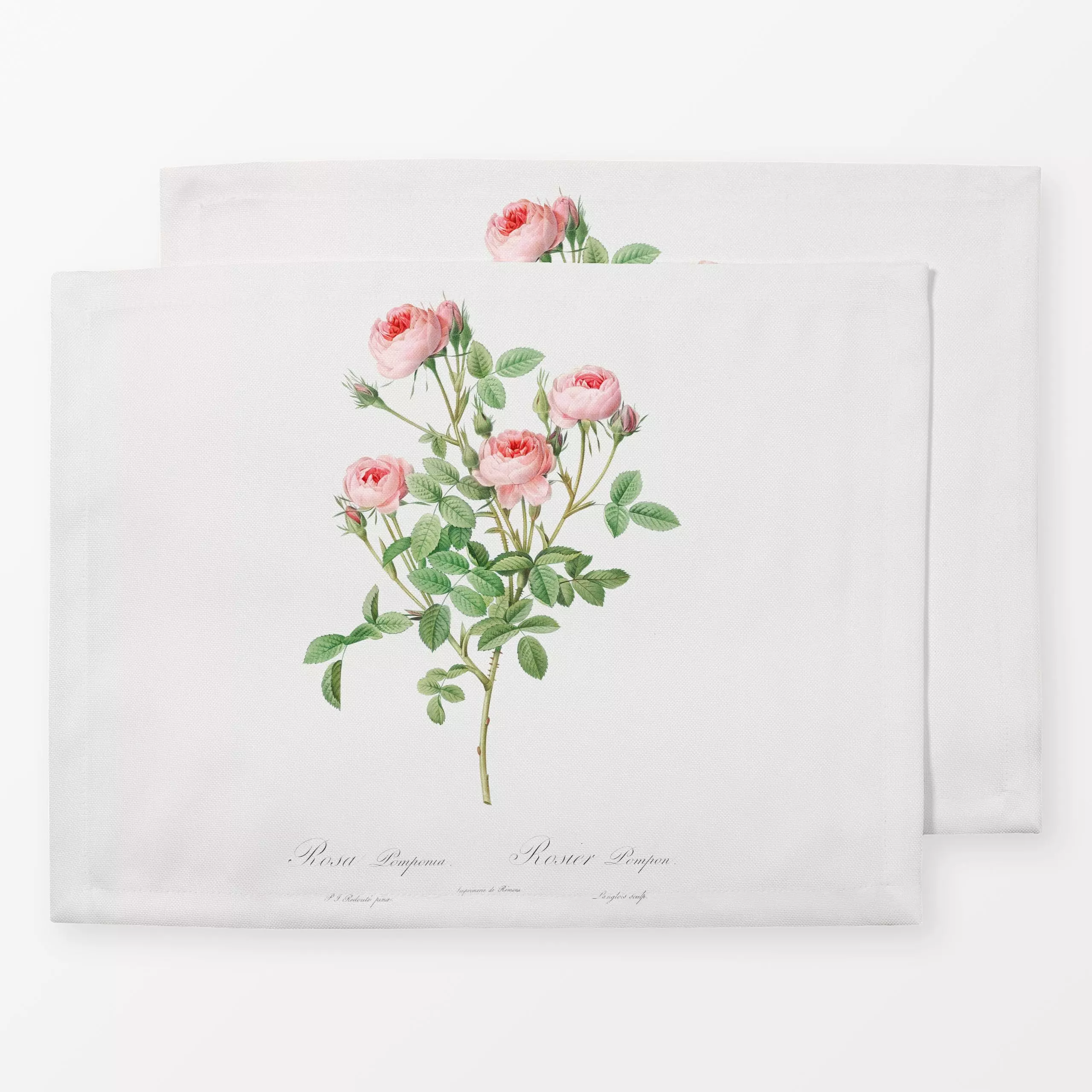 Tischset Antike Sommer Rosen, Blumen, Sommer, von Uta Naumann