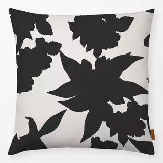 Kissen Garden Floral Black