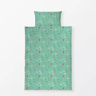 Bettwäsche Frühling Pattern Leichtes Grün