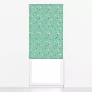 Raffrollo Frühling Pattern Leichtes Grün