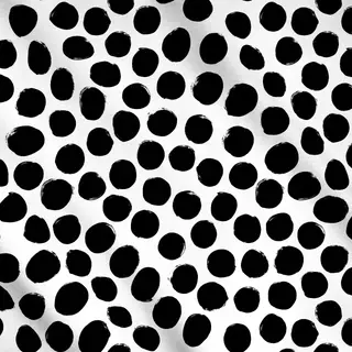 Meterware Polka Dots 1 Punkte