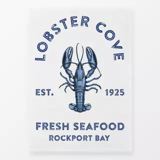 Geschirrtücher Retro Seafood Lobster II