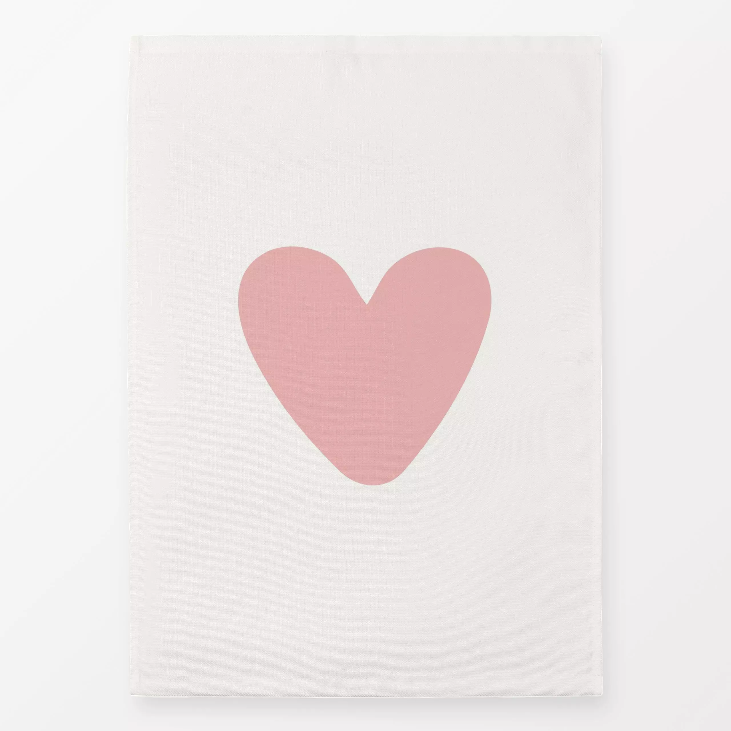 Geschirrtücher Heart rosa - Liebe, Romantik & Pride, Anlässe - von „Kathrin Woo"; rosa, Herzen, Muttertag, Valentinstag, mod...